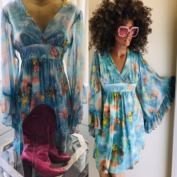 70s babydoll dress